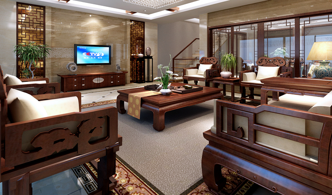 大宅里的中式韵味