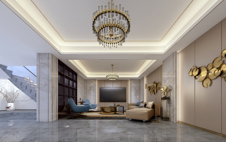 【红蚂蚁装饰】世贸石湖湾250平现代轻奢美——品位至上，低调奢华