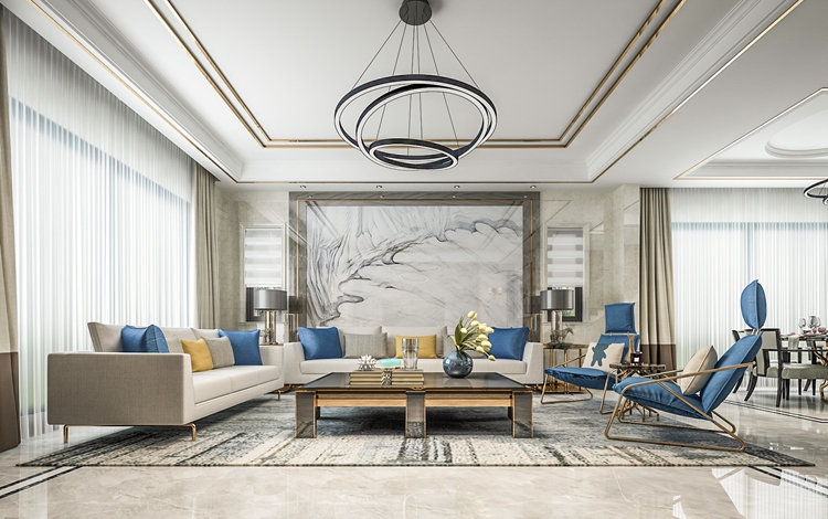 【红蚂蚁装饰】苏州紫玉花园515平了港式别墅设计图赏析