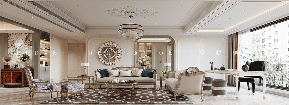 中南世纪花城丨295平别墅现代风格设计