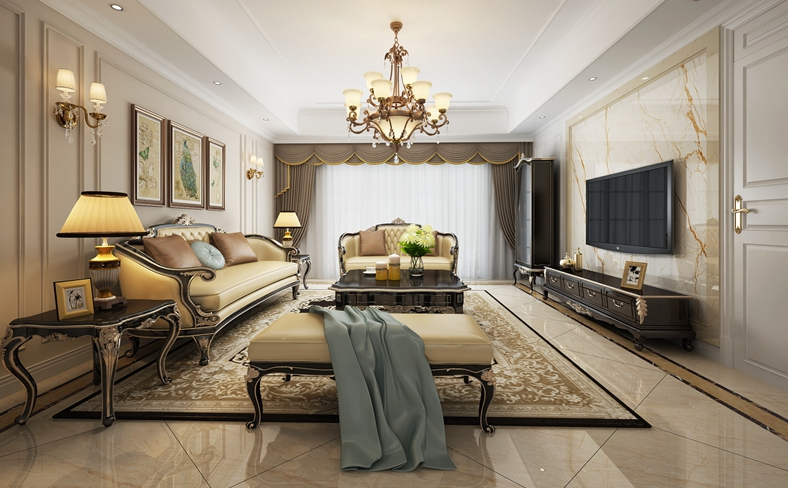 新古典风格软装的特点 色调选择高雅和谐是重中之重